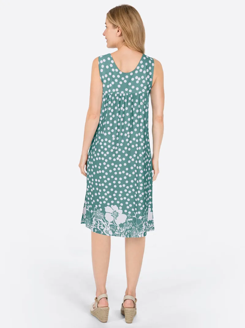 Witt Freizeitkleid, Jade-gemustert, – Produktbild 2 von 2