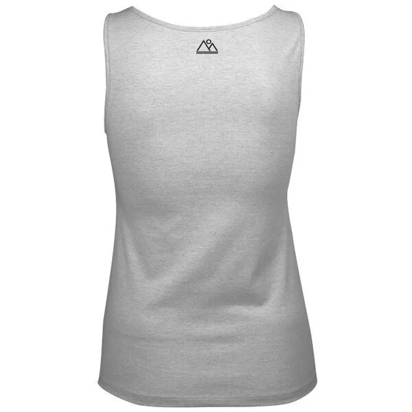 nice to meet me nice to meet me Essential Sport Tank – Tanktop aus Baumwolle und Polyester, Grey melange, – Produktbild 1 von 4
