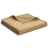 biederlack biederlack Wohn-und Kuscheldecke "Unicolour " tolle Farben und 5 Größen wählbar, Kamel, – Produktbild 1 von 1