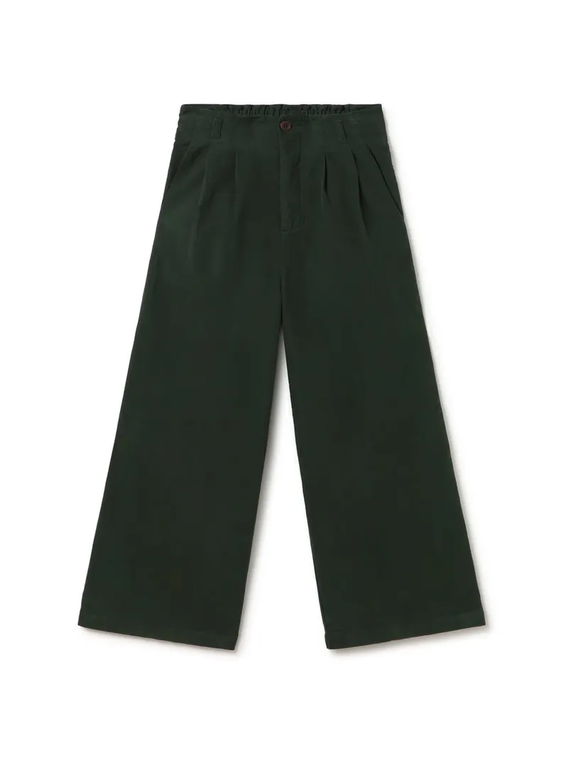 TWOTHIRDS TWOTHIRDS Damen vegan Hose Balcarrick Dunkelgrün, Dunkelgrün, – Produktbild 2 von 2