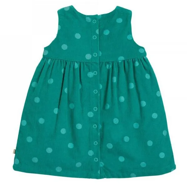 Frugi Frugi Cordkleid Lily Giraffe in petrol – Produktbild 3 von 3