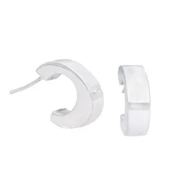pakilia pakilia Silber Ohrstecker Halbmond oval Fair-Trade und handmade – Produktbild 1 von 1