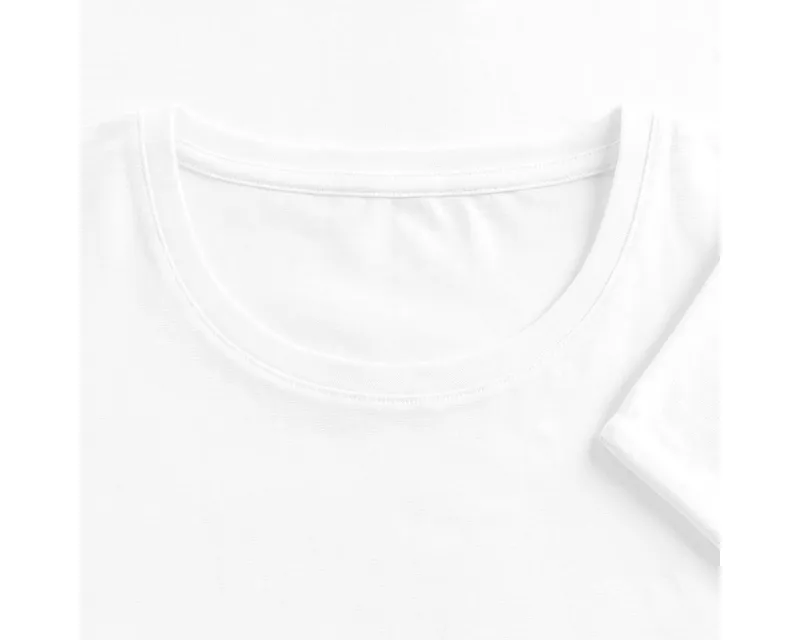 Spreadshirt T-Shirt Peanuts Snoopy Happy Damen Casual Relaxed T-Shirt (1-tlg) Lässige Passform, Weiß, – Produktbild 5 von 5