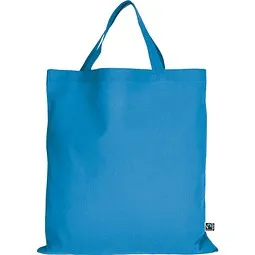 TEXXILLA Fairtrade Baumwolltasche mit kurzen Henkeln, hellblau – Produktbild 1 von 1