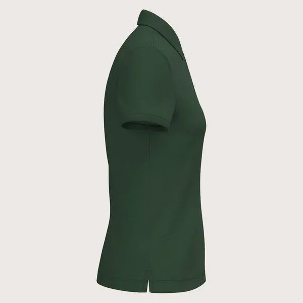 YTWOO YTWOO Damen Piqué-Poloshirt Midweight, Forest green, – Produktbild 2 von 2