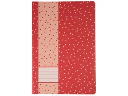 Schnellhefter "color-points" DIN A4 aus Recyclingkarton 400 g/m², rot – Produktbild 1 von 1