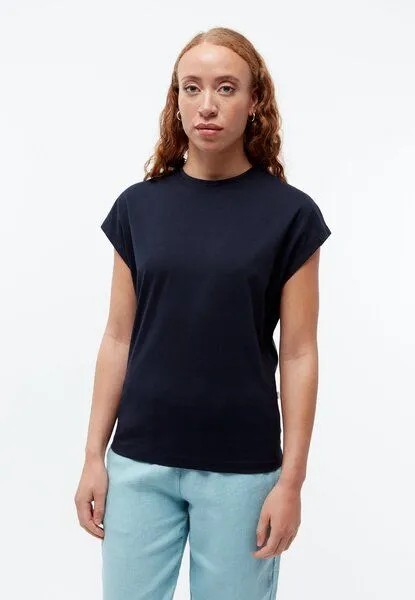 Givn Berlin Givn Berlin T-Shirt GBLAILA slim Fit aus Bio-Baumwolle, Blau, – Produktbild 1 von 4