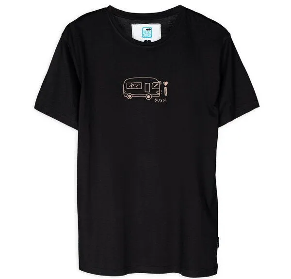 Gary Mash GARY MASH Shirt Bussi aus Biobaumwolle, Schwarz, – Produktbild 1 von 4