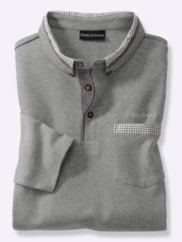 marco donati Langarmshirt grau-meliert – Produktbild 1 von 1