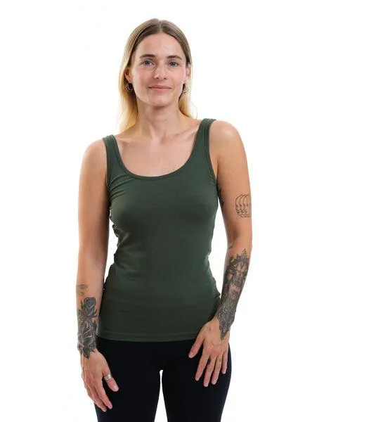 Gary Mash GARY MASH Soft fitted Top Dana aus TENCEL Lyocell Mix, Grün, – Produktbild 1 von 4