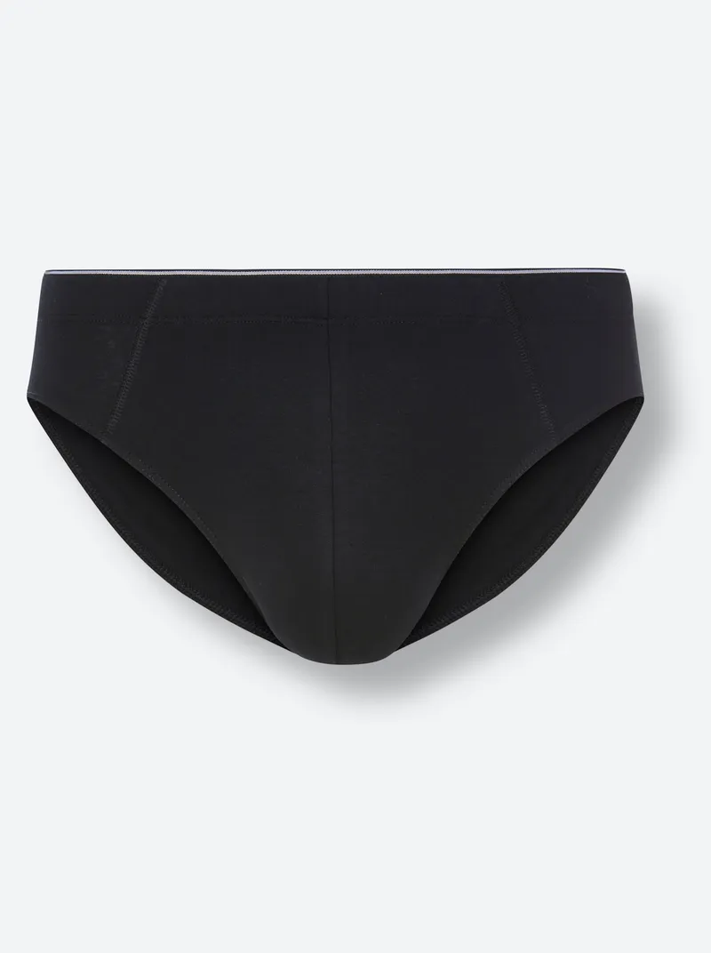Schiesser Slip schwarz, Schwarz, – Produktbild 3 von 3