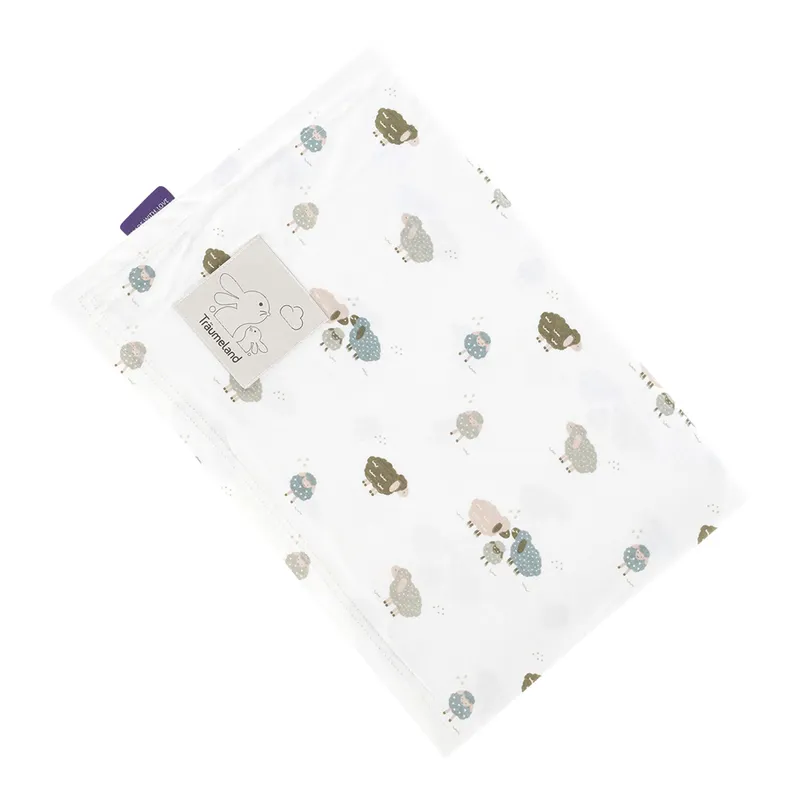Träumeland Träumeland Babydecke Jersey, Weiss, – Produktbild 1 von 3
