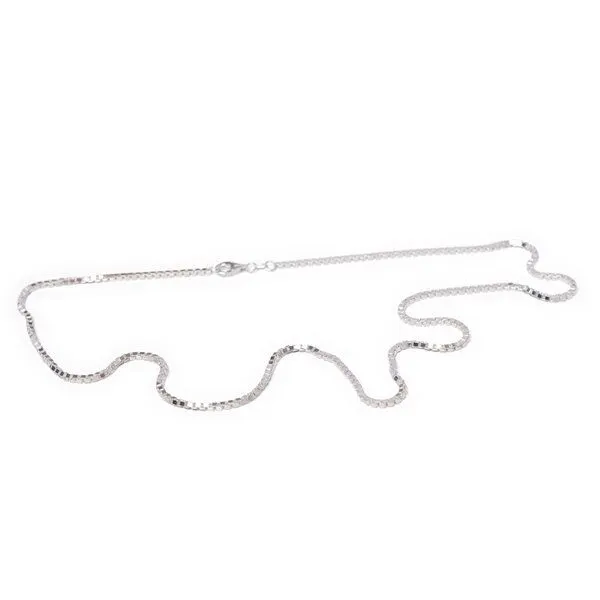 Jonathan Radetz Jewellery Jonathan Radetz Jewellery Kette SPARK, Silber 925, Sterlingsilber, Länge 45 - 55 mm, Handmade in Germany – Produktbild 1 von 3