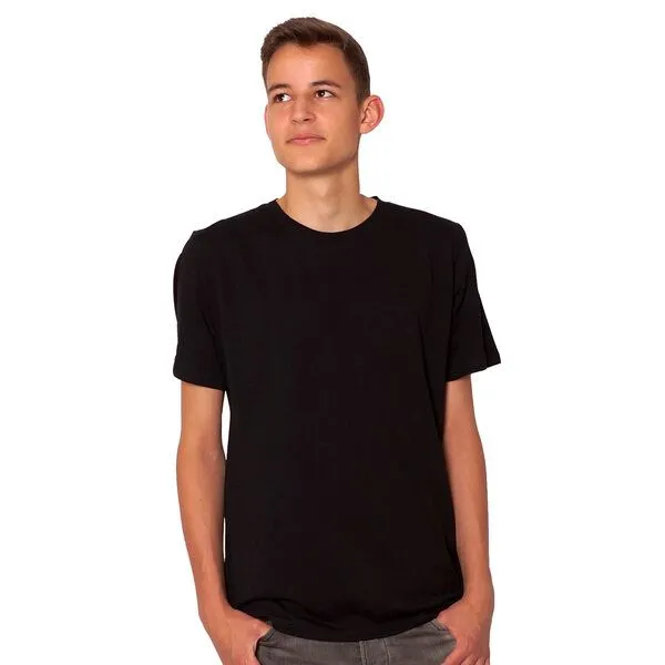 HANDGEDRUCKT HANDGEDRUCKT RESTPOSTEN "Nautilus" Männer T-Shirt, Black, – Produktbild 2 von 2