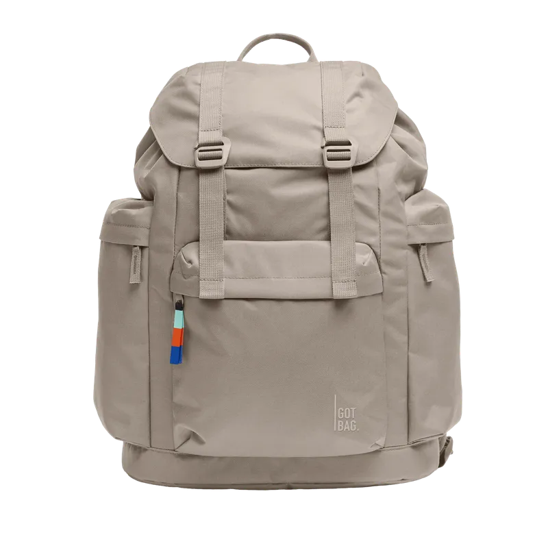 GOT BAG GOT BAG Flap Pack Large Rucksack 16" scallop, Beige, – Produktbild 1 von 1