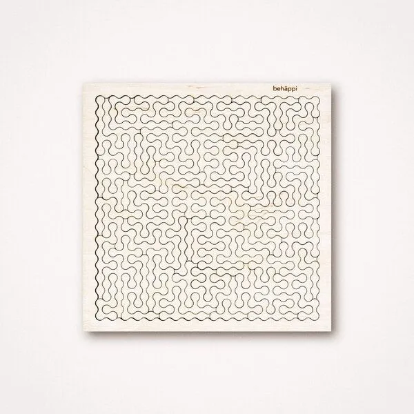 Behäppi Behäppi Hoop - IQ-Puzzle aus Holz - Level mittel – Produktbild 1 von 4