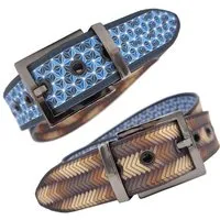 Seegarn Seegarn - Gürtel / Wendegürtel SeeMann 4cm, Glanz schwarz, – Produktbild 2 von 4