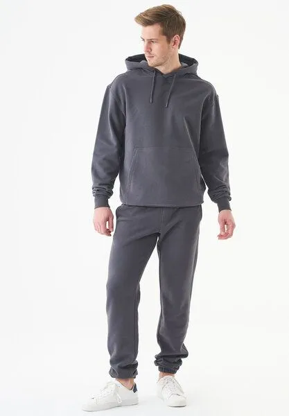 ORGANICATION ORGANICATION ESSENTIALS-PARS- Soft Touch Sweathose aus Bio-Baumwolle, Shadow, – Produktbild 2 von 3