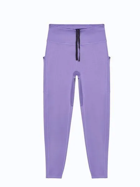 Just Cool Just Cool Recycelte Damen Sport - Leggings Leginns Sporthose, Lila (digital lavender), – Produktbild 2 von 2