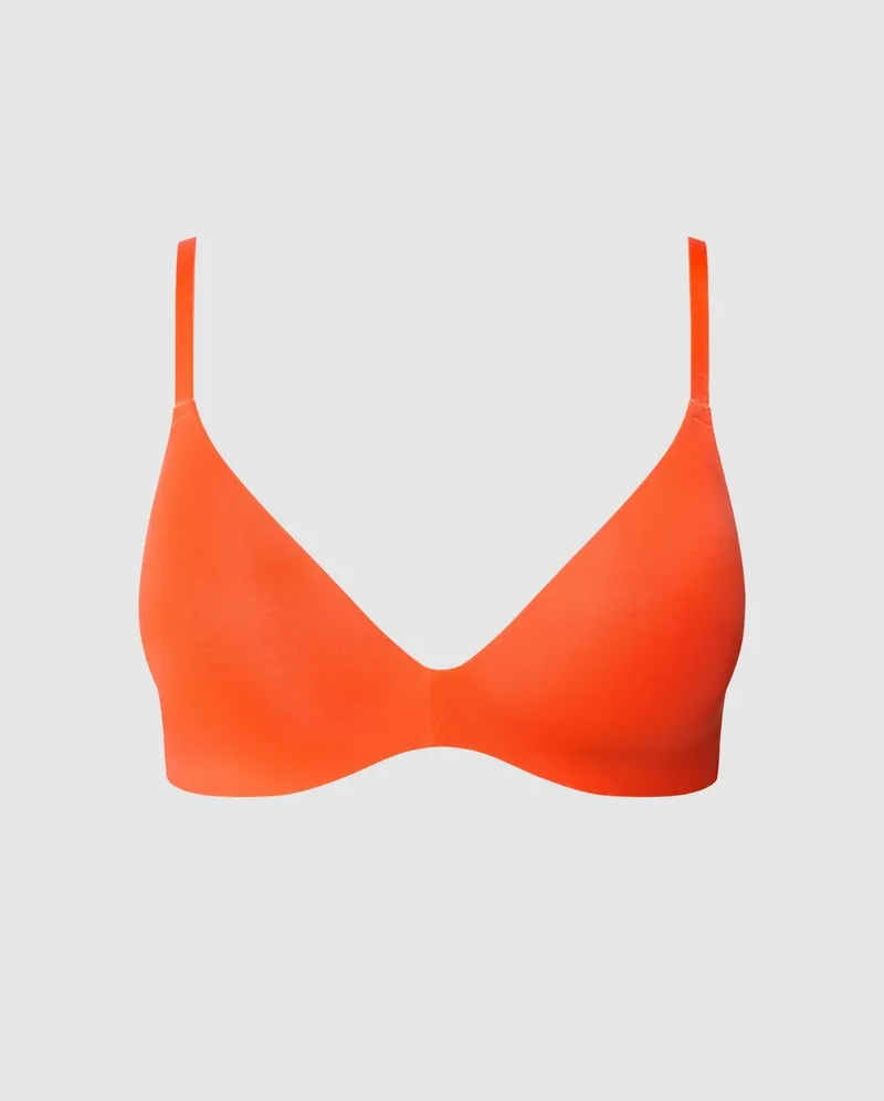 Understatement Understatement Damen vegan Bh T-Shirt Plus Feurig Rot, Hellrot, – Produktbild 1 von 2