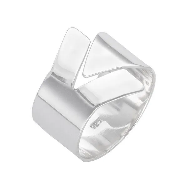 pakilia pakilia Silber Ring außergewöhnliche Form Fair-Trade und handmade – Produktbild 1 von 4