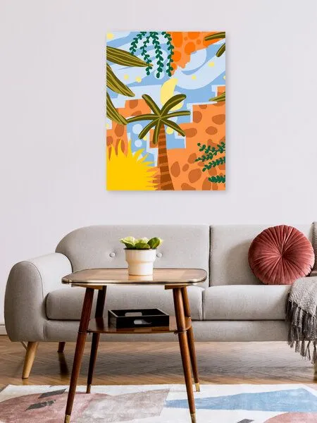 Photocircle Photocircle Poster / Leinwandbild - A Beautiful Day Begins With A Beautiful Mindset – Produktbild 2 von 4