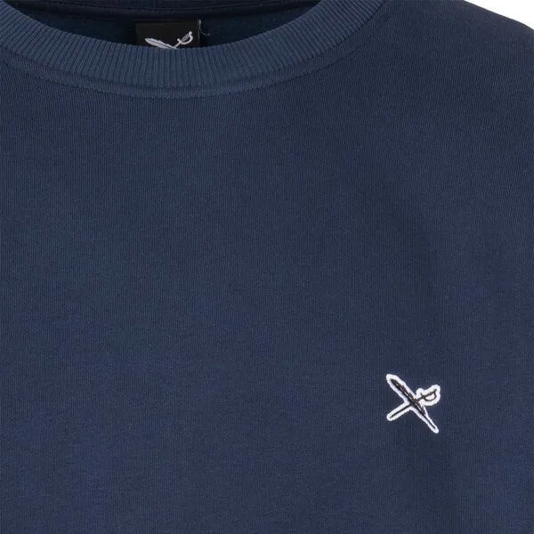 Iriedaily Iriedaily Flagloose Crewneck, Midnight (blau), – Produktbild 2 von 3