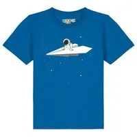 watabout kids watabout.kids T-Shirt Kinder Fly me to the moon, Royal blue, – Produktbild 1 von 1