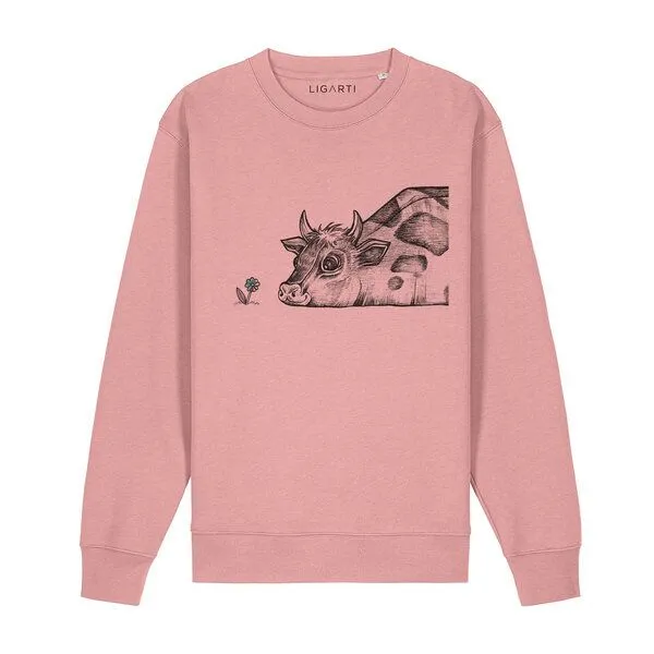 LIGARTI Pullover – Rita – LIGARTI Tiermanufaktur, Hellgrau, – Produktbild 3 von 3