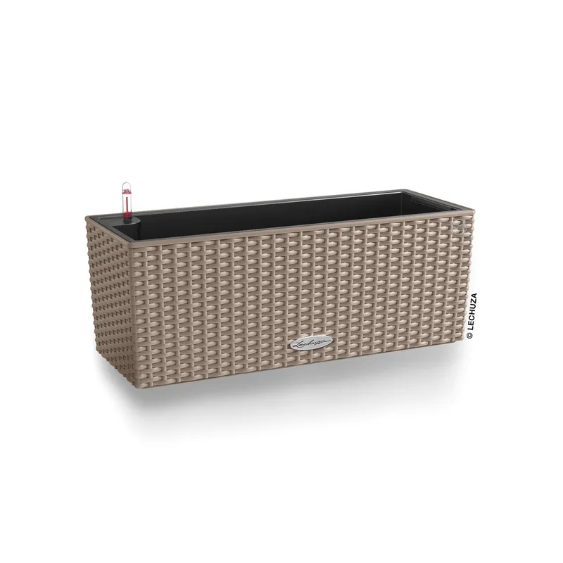 Lechuza® Lechuza® 'Balconera Cottage 50', sandbraun, ca. 50 x 19 x H 19 cm, Braun, – Produktbild 1 von 1