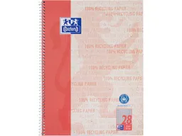 OXFORD OXFORD Recycling Collegeblock A4+, 80 Blatt, kariert mit Doppelrand, 90 g/m² – Produktbild 1 von 1