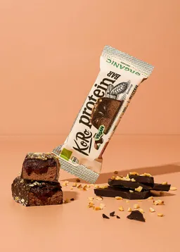 KoRo Vegan Bio Protein Bar Dark Chocolate | 45 g – Produktbild 1 von 1