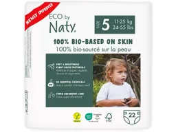 ECO by Naty ECO by Naty Windel, Gr. 5 (11-25 kg), aus FSC-zertifiziertem Zellstoff, 22 Stk. – Produktbild 1 von 1
