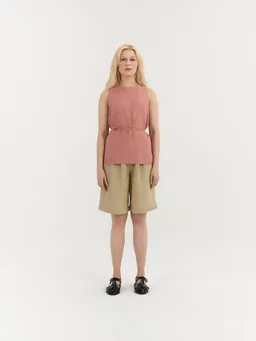 AmourLinen AmourLinen Leinen-Top mit Bindeband SERENA – Produktbild 1 von 1