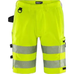 Fristads Bermudas mit hoher Sichtbarkeit Klasse 2 Fristads Green 2648 GSTP – Produktbild 1 von 1
