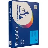 Clairefontaine 250 Blatt Clairfontaine Farbiges Kopierpapier "Trophee" 160 g/m², DIN A4, karibikblau – Produktbild 1 von 1