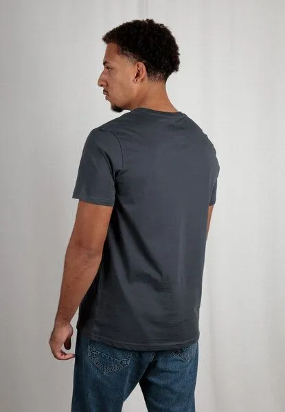TORLAND TORLAND Basic T-Shirt CRAFTER, Grau (india ink grey), – Produktbild 3 von 4