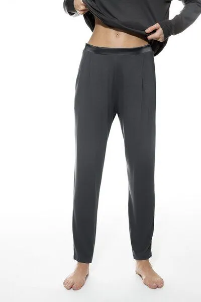 mey Mey Hose knöchellang "Pure Chic" aus FSC-Modal, Thunder grey, – Produktbild 1 von 4