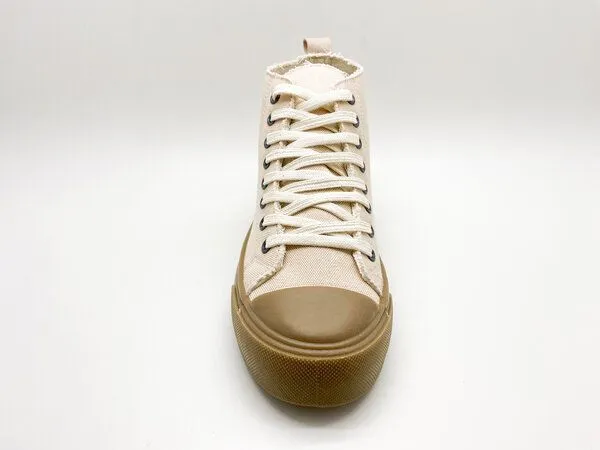 thies Veganer Sneaker "thies ® Organic Cotton Hi light peach" aus Biobaumwolle – Produktbild 4 von 4