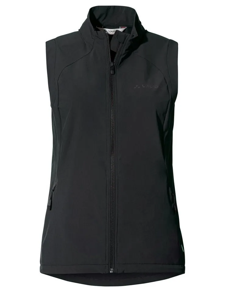 Vaude Vaude Funktionsweste Women's Yaras Vest (1-tlg) atmungsaktive, wind- und wasserabweisende Weste, Schwarz, – Produktbild 1 von 5