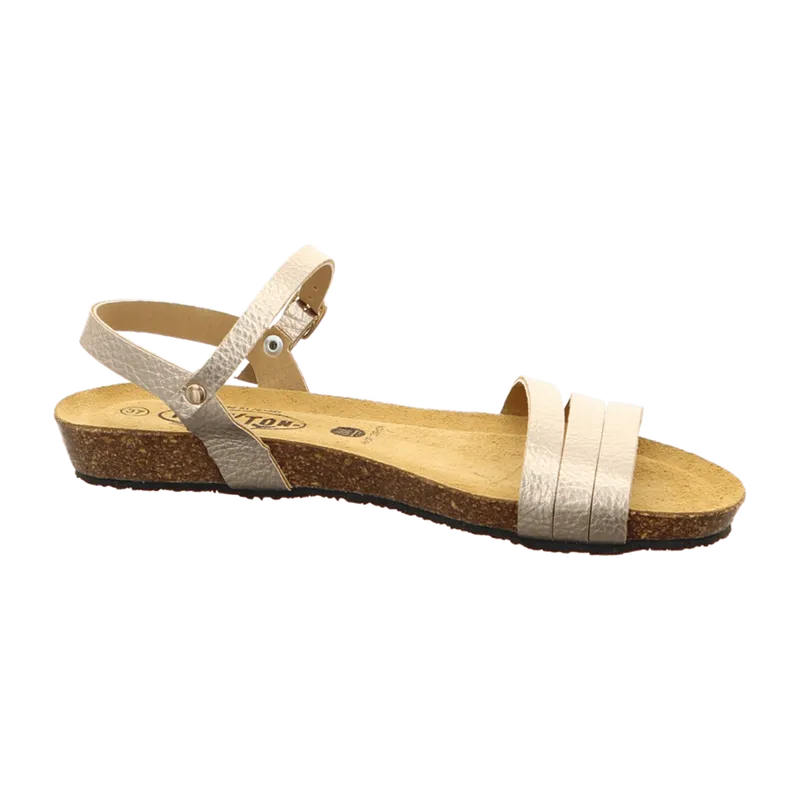 Plakton Plakton Damen Sandalen #SeoVarYear# für Damen, Beige, – Produktbild 6 von 7