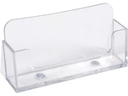 Exacompta Exacompta Visitenkartenhalter "Exacryl" aus PS, 34 x 102 x 47 mm, transparent – Produktbild 1 von 1