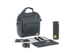 Lässig Wickelrucksack - Glam Goldie Backpack, Anthracite 30 x 17 x 39 cm – Produktbild 1 von 1