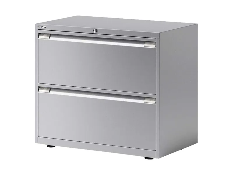 Bisley Bisley Registraturschrank 2-bahnig, 2 Schubladen silber – Produktbild 1 von 1