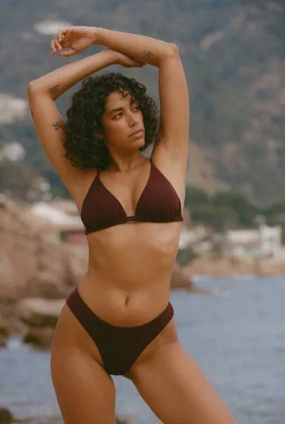 Nénés Nénés Bikini-Oberteil Mélanie, Braun, – Produktbild 3 von 4