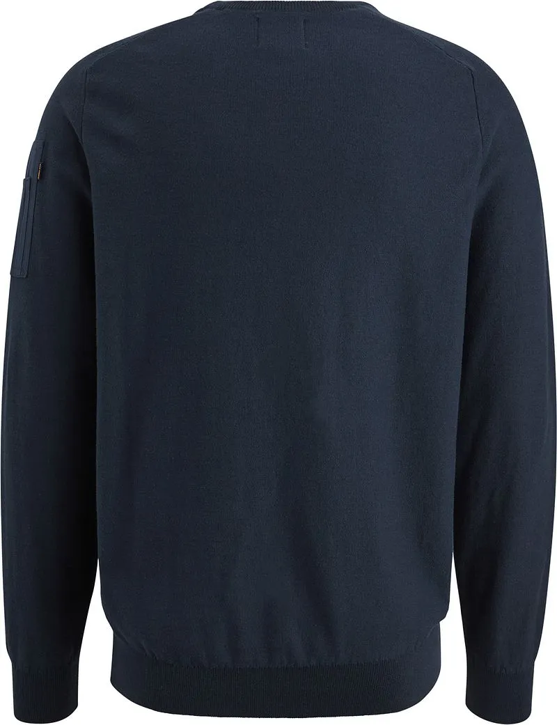 PME Legend PME Legend American Classic Pullover Navy - Größe L, Dunkelblau, – Produktbild 4 von 4