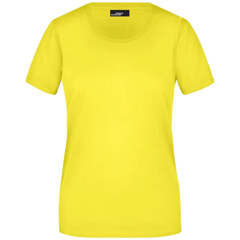 James & Nicholson James & Nicholson Basic T-Shirt Damen JN901 Gr. S yellow – Produktbild 1 von 1