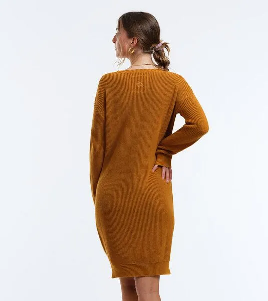 Gary Mash GARY MASH Strickkleid Frannie aus Biobaumwolle, Senf (gelb), – Produktbild 2 von 4