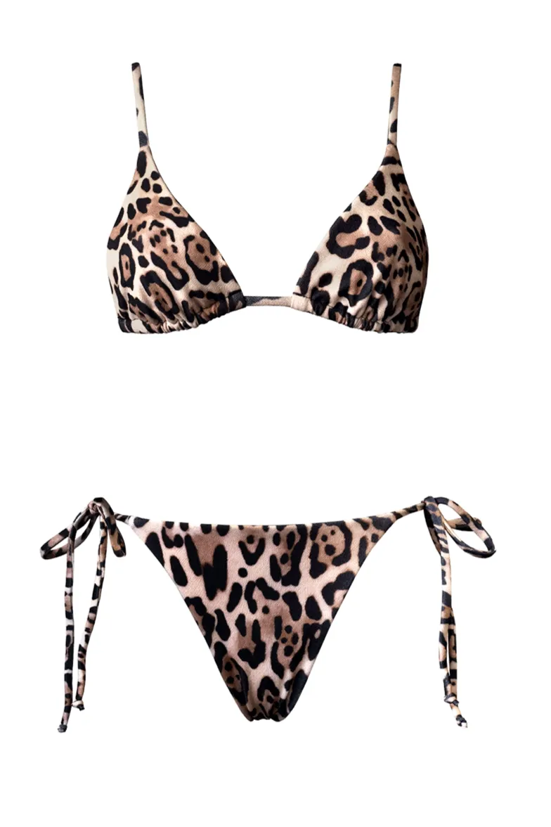 Anekdot Anekdot Damen vegan Bikini Olbia Triangle Set Leopard – Produktbild 2 von 2