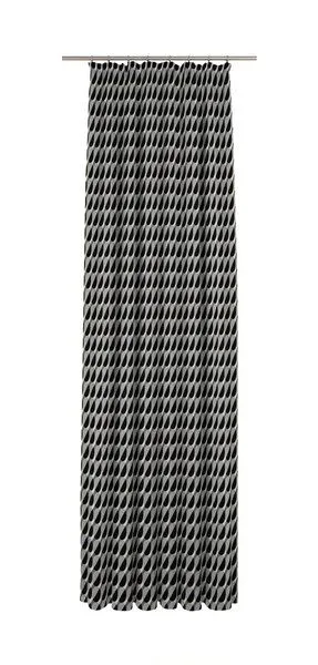 Nature by Adam Nature by Adam Vorhang aus 100% Bio-Baumwolle - Made in Germany - Circles, Grau, – Produktbild 3 von 7